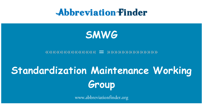 SMWG: Normalisation antretyen gwoup travay