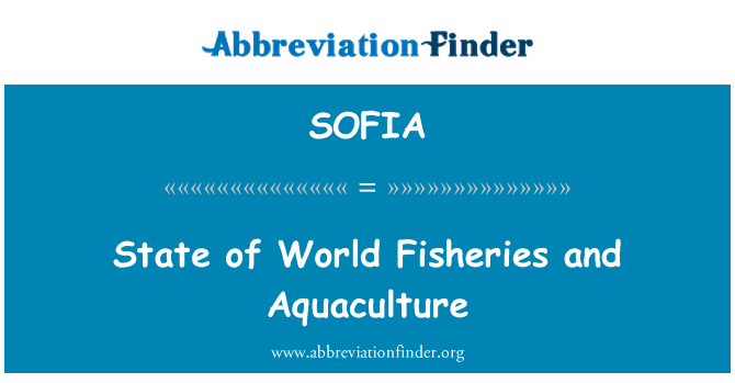 SOFIA: Estat del pesca de món i aqüicultura