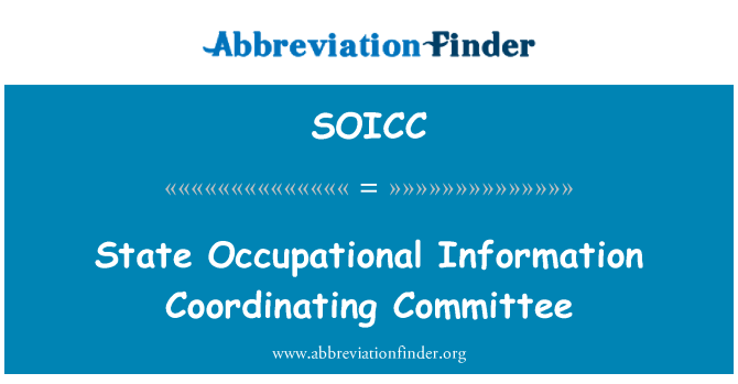 SOICC: מידע על מצב תעסוקתי ועדת תיאום