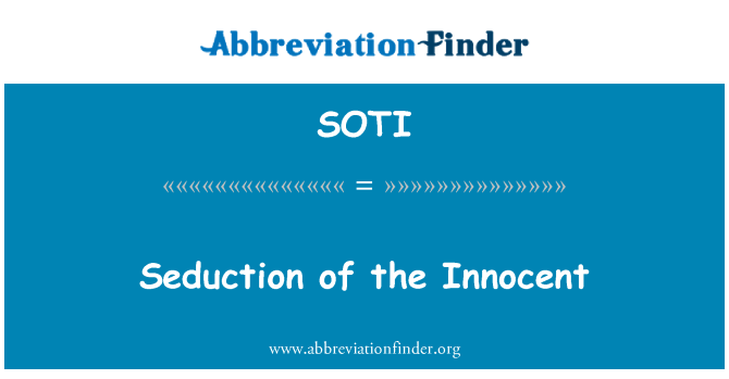 SOTI: Seducció de l'Innocent