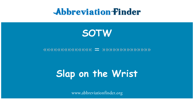 SOTW: A odpal