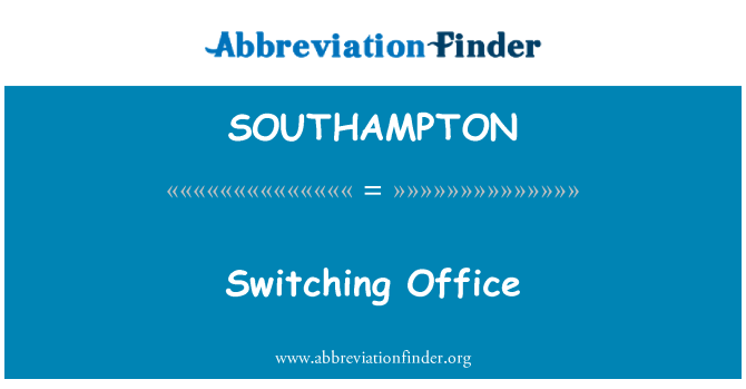 SOUTHAMPTON: משרד מיתוג