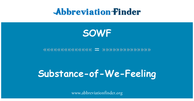SOWF: Aine-of-me-tunne