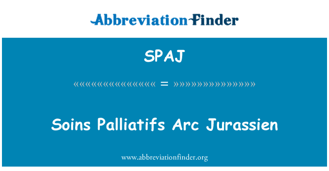 SPAJ: Soins Palliatifs Arc Jurassien