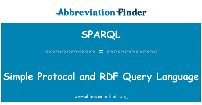 SPARQL: Прост протокол и език RDF заявка