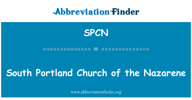 SPCN: South Portland església de Natzaret