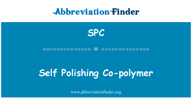 SPC: Hunan sgleinio cyd-polymer