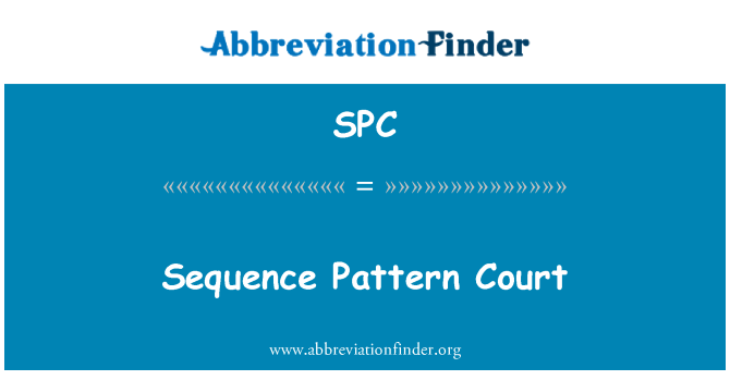 SPC: Sequence Pattern Court