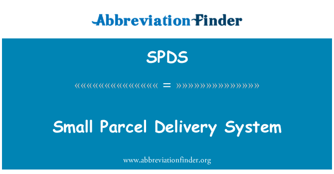 SPDS: Ti pasèl sistèm