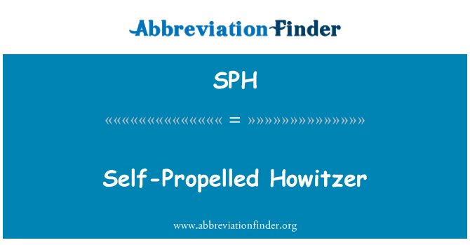 SPH: رو Howitzer