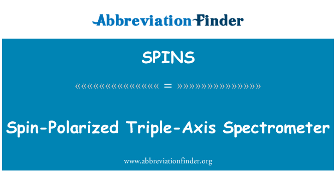 SPINS: Polarisée file trip-aks Appareil