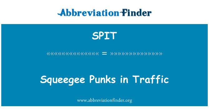 SPIT: Okenn squeegee nan trafik de