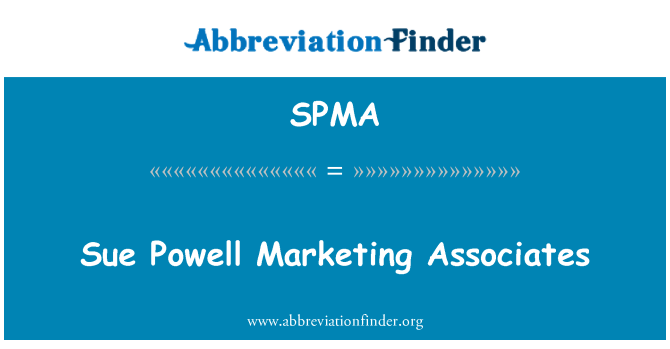 SPMA: Sue Powell Marketing Associates