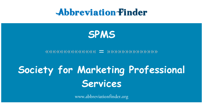 SPMS: Gesellschaft für Marketing-Professional Services