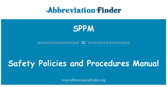 SPPM: Manual de procediments i normes de seguretat