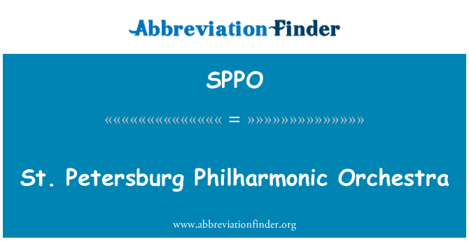SPPO: Petrohradské filharmonie