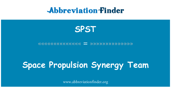 SPST: Prostoru pohonu synergie Team
