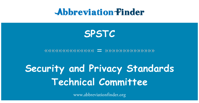 SPSTC: Sigurnost i privatnost standarde tehničkog odbora