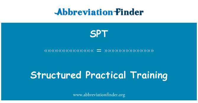 SPT: Structurées antrènman pwatik