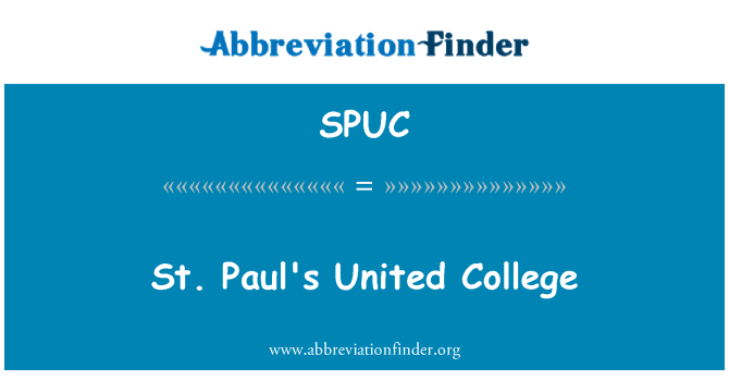 SPUC: St. Paul Ameerika kolledži
