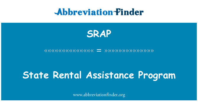 SRAP: 國家的租金援助計畫
