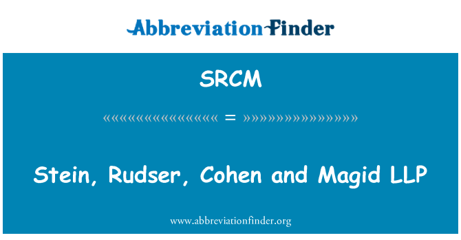SRCM: Stein, Rudser, Cohen y Magid LLP