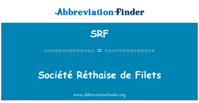 SRF: گلوبل میڈیا Réthaise de فالیتس
