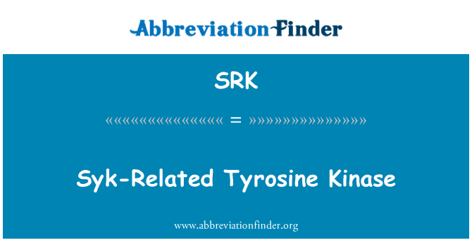 SRK: Kinase Syk ki Tyrosine