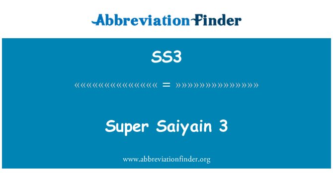 SS3: Univèsal Saiyain 3