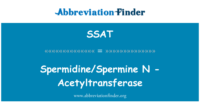 SSAT: Spermidine/sperminu N - fosfinotricinacetyltransferázu a květáku