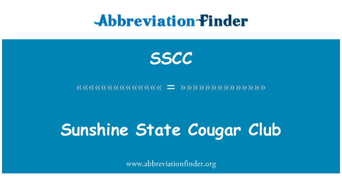 SSCC: Nhà nước Sunshine Cougar Club