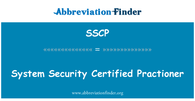 SSCP: Sistema seguretat practicant