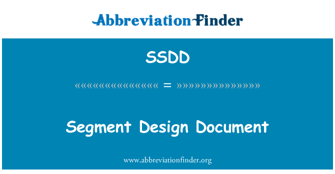 SSDD: Segment Design dokument