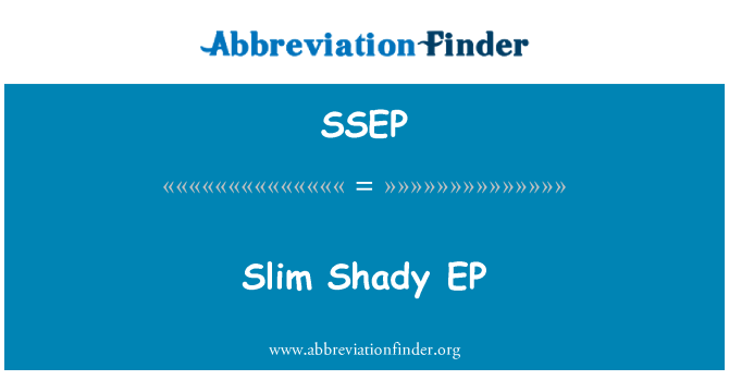 SSEP: Slim Shady EP