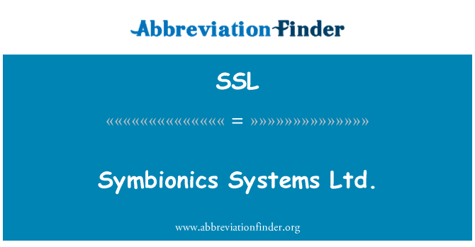 SSL: Symbionics Systems Ltd.