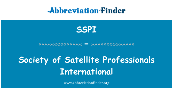 SSPI: Societat de satèl·lit Professionals internacionals