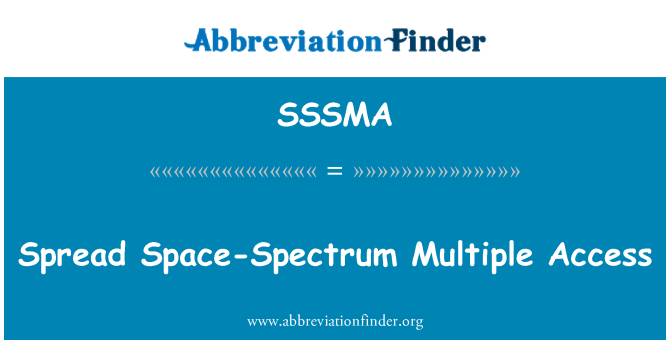 SSSMA: Šifrovacích prostor-Multiple Access