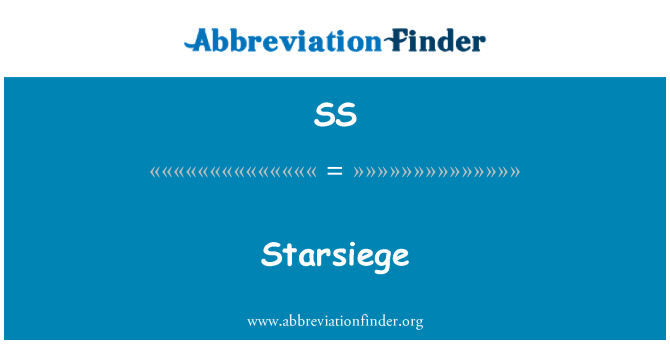 SS: Starsiege