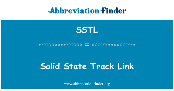 SSTL: Acoplamiento de la pista de estado sólido