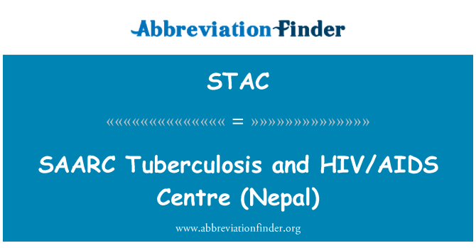 STAC: SAARC tuberkulos och HIV/AIDS centrum (Nepal)