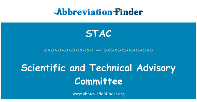 STAC: 科学和技术咨询委员会