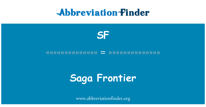 SF: Saga Frontier