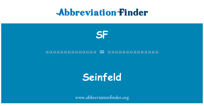 SF: Seinfeld