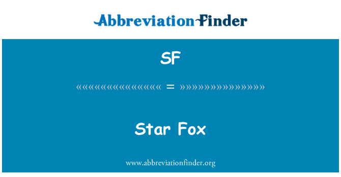 SF: Star Fox
