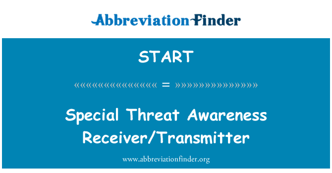 START: Special Threat Awareness Receiver/Transmitter