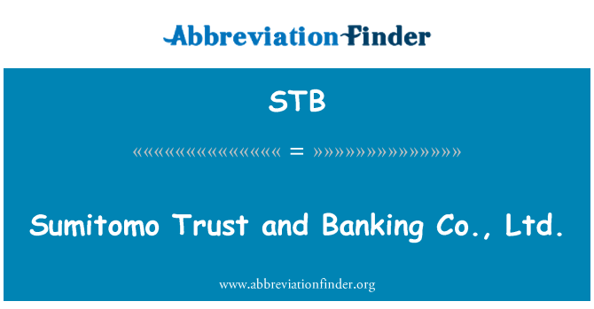 STB: Sumitomo mete konfyans nan Et Services co, Ltd.
