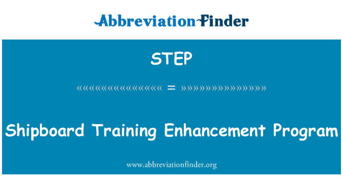 STEP: Shipboard Training Enhancement Program