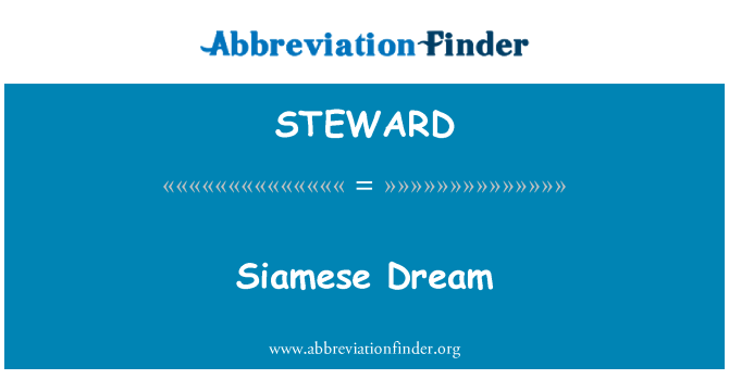 STEWARD: Siāmas sapnis