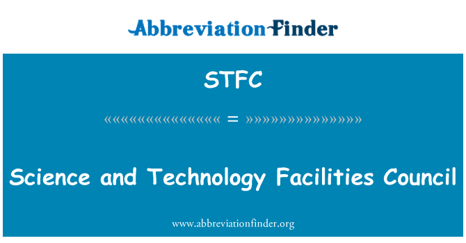 STFC: Science and Technology Facilities Council
