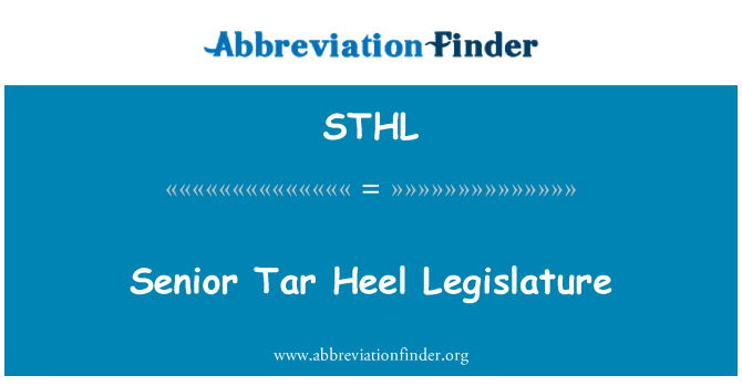 STHL: Leitende Tar Heel Legislative